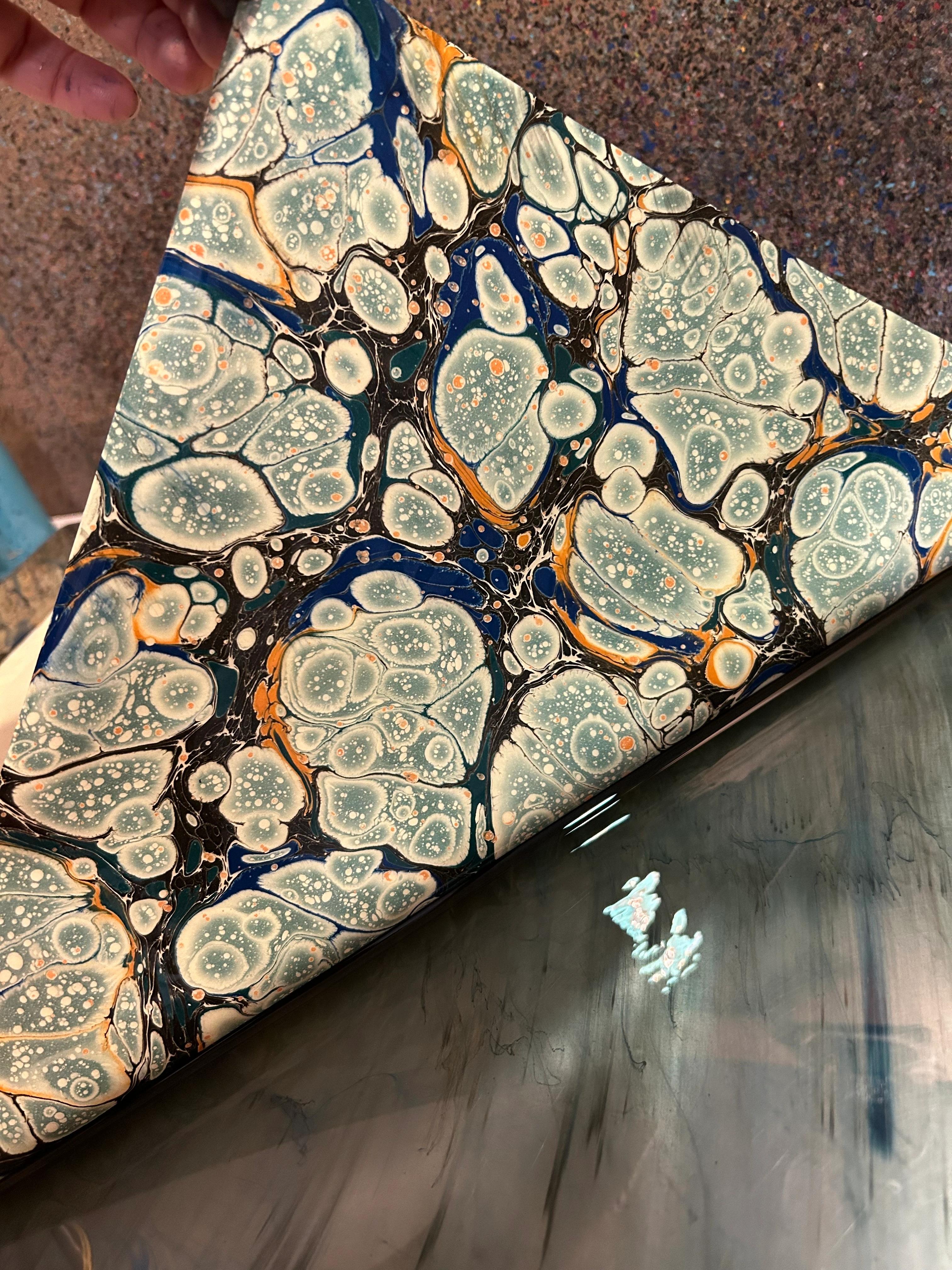 Papier Marmeren Kunst